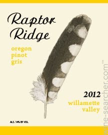 Raptor Ridge Willamette Valley Pinot Gris 2012.jpg