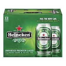 Heineken Lager Beer 12PK 12oz can.png