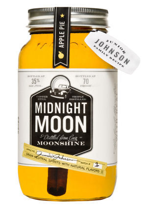 Junior Johnson's Midnight Moon Apple Pie Moonshine 750ML.jpg