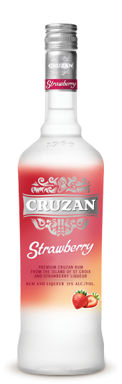 Cruzan® Strawberry Rum 750ML.png