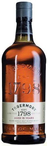 Tobermory Distillery Single Malt Scotch Whisk 15 YR Old.jpg