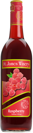 St. James Winery Raspberry Wine 750ML.png